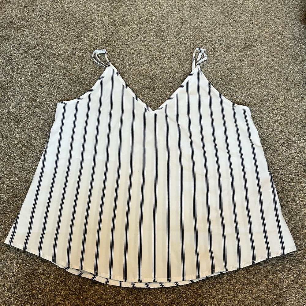 SHEIN striped blouse tank